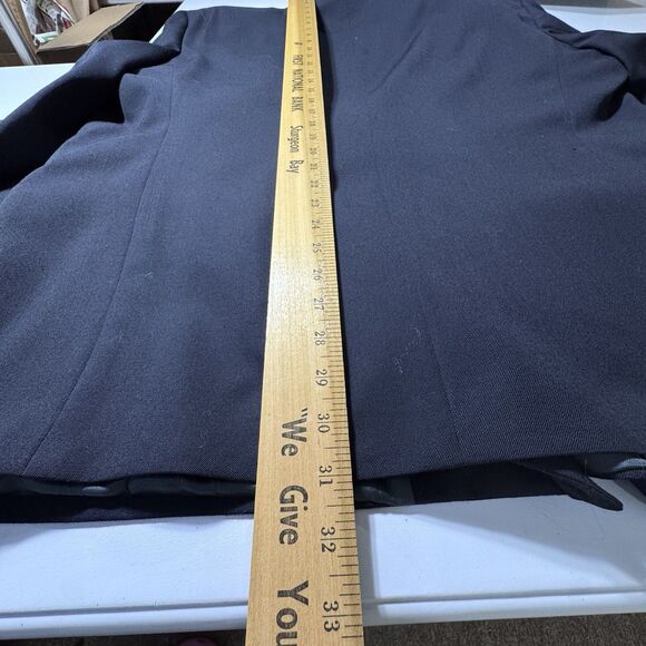 Pierre Cardin Men's Double Breasted Navy Blue Wool Jacket Blazer Size 53R - Picture 9 of 13